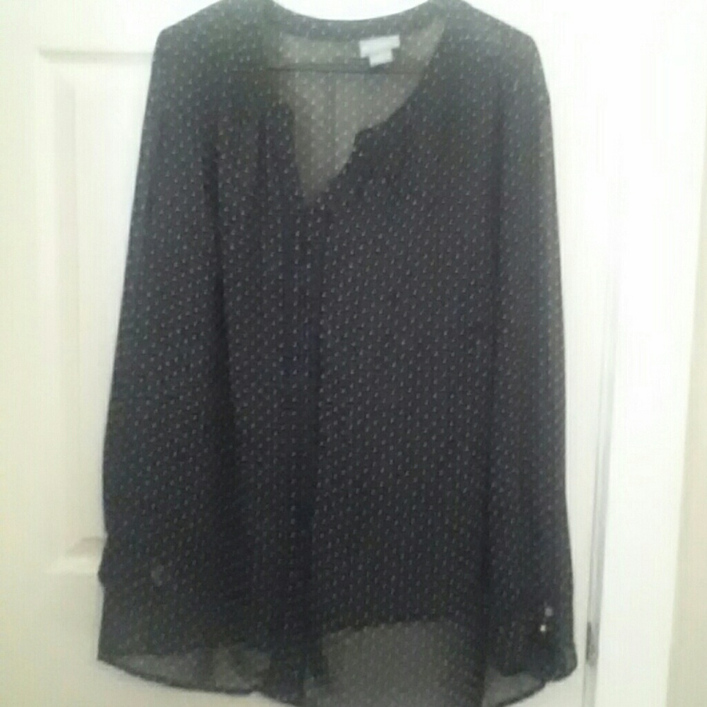 Polka dot blouse